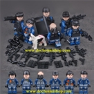 HẾT HÀNG -------- JX1064 Set 6 Cảnh Sát City Police:MADE IN CHINA

- Hãng SX : Elephant 

- SP là 1 set gồm 6 Box là 6 mini Cảnh sát + phụ kiện y ảnh





