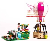Friends 79166/ 10546 Khinh Khí Cầu Heartlake:- Hàng cao cấp chính hãng Lele ~ fake Lego

- Chuẩn nhựa ABS an toàn cho trẻ em

- Sp gồm 260  miếng ráp kèm HD