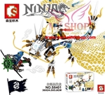 Ninjago White Dragon 8401:- Hàng cao cấp chính hãng Senbao - China

- Chuẩn nhựa ABS an tòan 

- SP gồm 335 miếng ráp kèm HD