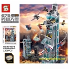 HẾT HÀNG-------SH678 Avenger Tower:- Hàng cao câp chính hãng SY

- Chuẩn nhựa ABS an toàn

- SP gồm 1.209 miếng ráp kèm HD 

* SP do hãng SY sản xuất , cải tiến cao hơn ,to hơn so với phiên bản gốc của hãng LEGO nhé *