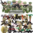 D198 Set 6 Lính Mỹ WWII:MADE IN CHINA

Hãng SX : Doll
100% nhựa ABS an toàn
SP là 1 SET GỒM 6 HỘP lắp ráp 6 Lính + full phụ kiện như hình
