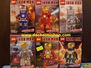 0118 Set 6 Iron Man :- Hàng cao cấp chính hãng JK- China

- Chuẩn nhựa Abs an toàn

- 1 set gồm 6 Iron Man khác nhau nhe





