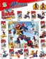 SY1456 Set 8In1 Robot Mech Avengers cùng loại với DLP9092 Set 8 Minifigures Spiderman 7In1: <p>MADE IN CHINA</p><p></p><p>+ H&#227;ng SX : Sembo Block</p><p></p><p>+ Chất liệu : Nhựa abs an to&#224;n</p><p></p><p>+ SP gồm 1 set 8 hộp lắp r&#225;p 8 Si&#234;u anh h&#249;ng &amp; 1 Robot Mech k&#232;m phụ kiện như h&#236;nh</p><p></p><p></p><p></p><p></p><p></p><p></p><p></p><p></p>