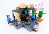Minecraft 10390 Hang Động Zombie:- Hàng cao cấp chính hãng BELA ( fake Lego )

- Chuẩn nhựa ABS an toàn cho trẻ em 

- Gồm 219 miếng ráp kèm HD