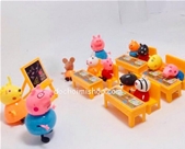 Lớp Học Heo Peppa :MADE IN CHINA
+ Hãng SX : ĐCN
+ Chất liệu : Nhựa abs an toàn
+ SP gồm 12 mô hình nhựa Phim Heo Peppa + phụ kiện lớp học
+ Ảnh thật sp