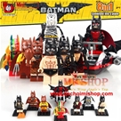 9042 Set 8 Nhân Vật Batman:- Hàng cao cấp chính hãng DLP 
- Chuẩn nhựa ABS an toàn 
- SP gồm 1 set 8 nhân vật Batma với nhiều kiểu trang phục khác nhau