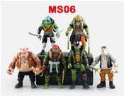 HẾT HÀNG----Set 6 Mô Hình NINJA RÙA - MS06:SP BÁN THEO SET - KHÔNG BÁN LẺ 1 CON
MADE IN CHINA
Chất liệu : 100% nhựa PVC an toàn - Nhựa chuyên SX mô hình Action Figure
Mô Hình TĨNH cao 16cm - Nhỏ gọn trong bàn tay
SP thích hợp để trưng bày - sưu tầm 
NO BOX - SP KHÔNG có HỘP