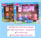 Bếp Mini Heo Peppa 7016:Made in China
+ Hãng SX : ĐCN
+ Chất liệu : Nhựa abs an toàn
+ Sp màu hồng xinh lắm luôn , nhựa đẹp , size mini nhỏ cute hột me 
+ Ảnh shop tự chụp & edit