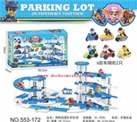 Set Ray Xe Đội Chó Cứu Hộ :MADE IN CHINA 
+ Chất liệu : Nhựa abs an toàn
+ Sp gồm nhiều mảnh ray lắp ghép + 2 xe + 2 chú chó cứu hộ
+ SP lắp ghép đơn giản , ray đẹp y hình