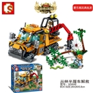 SD9548 Xe Tải Rừng:MADE IN CHINA
Hãng SX : S ( SD ) 
Chất liệu 100% nhựa ABS an toàn
SP gồm 273 miếng ráp + hướng dẫn