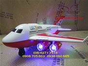 HẾT HÀNG:Máy Bay Boeing Điều Khiển
Chạy dưới đất
Màu : đỏ
SP dùng pin 2A cho Máy bay + remote
Chất liệu : Nhựa