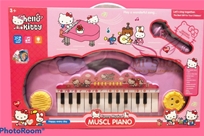Đàn Organ Mini Hello Kitty:MADE IN CHINA 
+ Hãng SX : ĐCN
+ Chất liệu : Nhựa abs an toàn
+ Ảnh thật shop chụp , sp gồm 1 đàn + 1 micro + chân đế ngắn
