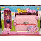 HẾT HÀNG----- Bộ Handbag Dream House - Heo Peppa:MADE IN CHINA
Chất liệu : nhựa
Sp gồm : 1 valy hồng ( mở ra bên trong là 1 căn phòng xinh xắn ) + Heo Peppa + Sticker dán Valy
Màu sắc chuẩn ảnh , cực kì xinh xắn ^^
