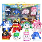 Set 8 Mô Hình Robot & Xe Trớn Poli & Các Bạn:MADE IN CHINA
Hãng SX : China
Chất liệu: Nhựa ABS an toàn 
SP gồm 4 mô hình xe nhựa có trớn & 4 mô hình robot biến hình phim Poli & Các bạn
SP nhỏ gọn trong lòng bàn tay , chắc chắn các bé sẽ rất thích vì có thể cầm di khắp nơi
