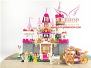 Enlighten 2612 Lâu Đài Hoàng Tử & Công Chúa:MADE IN CHINA
Hãng SX : Enlighten
100% nhựa ABS an toàn
Sp trong series Công Chúa mới nhất của hãng Enlighten , nhựa cực đẹp , mini chuẩn , rất đáng tiền ^^
Review chi tiết sp ^^