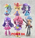 Set 6 Mô Hình Nhân Vật PONY Q - MS04:SP BÁN THEO SET - KHÔNG BÁN LẺ 1 CON
MADE IN CHINA
Chất liệu : 100% nhựa PVC an toàn - Nhựa chuyên SX mô hình Action Figure
Mô Hình TĨNH cao 12cm - Nhỏ gọn trong bàn tay
SP thích hợp để trưng bày - sưu tầm 
NO BOX - SP KHÔNG có HỘP