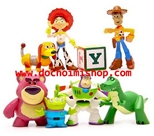 Set 8 Mô Hình Toy Story:MADE IN CHINA 
Chất liệu : 100% nhựa PVC an toàn
1 set gồm 8 mô hình nhân vật như hình
SP KHÔNG HỘP - NO BOX