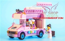 HẾT------Enlighten 1112 Xe Bán Kem So Cute:MADE IN CHINA 
Hãng SX : Enlighten
Chất liệu : 100% nhựa Abs an toàn
SP gồm 212 miếng ráp + H Dẫn