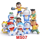 Set 10 Mô Hình DORAEMON - MS07:MADE IN CHINA 
Chất liệu : Nhựa PVC an toàn - Nhựa chuyên về Action Figures
NO BOX - SP không kèm hộp
Size : 4-5cm >>> Nhỏ gọn trong lòng bàn tay
Ả