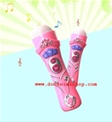 Micro Pin Karaoke Star Cực Xinh:Chất liệu : nhựa abs an toàn
Màu : hồng
SP dùng pin 2 A , micro nói không cần dùng dây , âm thanh lớn ( có thể chỉnh Volume ) . Có tiếng vỗ tay - tiếng vỗ tay - demo