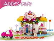 2003 Quán Cafe Abby:MADE IN CHINA
- Hãng SX : ENLIGHTEN 
- Chất liệu : 100% Nhựa abs an toàn
- Sp gồm 287 miếng ráp + HD
