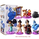 Set 9 Mô Hình Aladdin & Cây Đèn Thần :MADE IN CHINA

+ Hãng SX : ĐCN

+ Chất liệu : Nhựa ABS an toàn

+ Sp gồm 8 mô hình trong phim : Aladdin + Đèn thần + Jasmine + Thần đèn + Phù Thủy + Két + Khỉ + Thảm thần 

+ Cao trung bình 2 - 10cm tùy nhân vật

