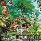 HÊT----Lele 39126 Set 8 Khủng Long Jurassic Park:MADE IN CHINA
Hãng SX : Lele
Chất liệu : Nhựa ABS an toàn
Sp gồm 8 hộp lắp ráp 8 kiểu mô hình mini khủng long cực đẹp ^^