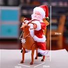 Ông Già Noel Cưỡi Tuần Lộc:MADE IN CHINA
Hãng SX : ĐCN
Chất liệu : Nhựa abs an toàn
SP gồm 1 bộ đồ chơi dùng pin Ông Già Noel cưỡi tuần lộc , sp chạy tới lui như các sp xe pin khác , có phát nhạc