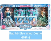 Búp Bê Elsa Anna + Lâu Đài Mini 999-8:MADE IN CHINA
+ Hãng SX : ĐCN
+ Chất liệu : Nhựa abs abs an toàn 
+ Sp gồm 2 búp bê ELSA ANNA xinh đẹp + lâu đài mini & phụ kiện