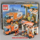 Enlighten 1119 Xe Tải Chuyển Phát Nhanh:MADE IN CHINA
Hãng SX : Enlighten 
Chất liệu : 100% nhựa ABS an toàn
SP gồm 337 miếng ráp + hướng dẫn\