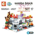 HẾT HÀNG---Set 4 Mini Shop SD 6524 > 6527 - Có Đèn :- Hàng cao cấp chính hãng Senbao - China

- Chuẩn nhựa ABS an toàn

- 1 set SP gồm 4 hộp với 4 SP 4 mẫu mini shop khác nhau , có thể nối lại . Có đèn 





