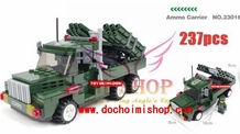 23016 Ammo Carrier - Xe Tên Lửa:- Hàng cao cấp chính hãng JieStar - China
- Chuẩn nhựa ABS an toàn
- SP gồm 237 miếng ráp kèm HD