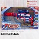 Đồ Chơi Nerf Bắn Thạch T1 Gating 1601E Dùng Pin:Đặt hàng nhanh nhất tại đây https://shp.ee/iniyceh
MADE IN CHINA
+ Chất liệu : Nhựa abs an toàn
+ Sp có sử dụng pin , bắn đạn thạch nước 
+ SP 1 màu như hình