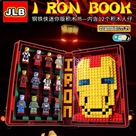 HẾT----3D128 The Iron Book - Có Đèn: 
Made in China
+ Hãng SX : JLB
+ Chất liệu : Nhựa abs an toàn
+ Sp gồm nhiều miếng ráp + 12 minifigure Iron Man >>> Có đèn 
+ Full box
*** COD TOÀN QUỐC --> chỉ khi đặt hàng qua app : www.shopee.vn/nltmyhuong
