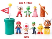 Mô Hình Super Mario - 3 Kiểu Chọn Lựa: 
MADE IN CHINA 
+ Hãng SX : ĐCN
+ Chất Liệu : Nhựa abs + sáp
+SP có 3 mẫu chọn lựa , shop có ghi size & giá cụ thể trên mỗi ảnh 
+ Xem thêm sp mô hình khác tại www.shopee.vn/nltmyhuong