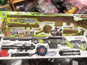 Đồ Chơi Nerf Pubg M24 Bắn Thạch Dài 90Cm:Đặt hàng nhanh nhất tại đây https://shp.ee/iniyceh
MADE IN CHINA
+ Chất liệu : Nhựa abs an toàn
+ Sp dài hơn 100cm , đạn thạch
+ Sp full phụ kiện như ảnh