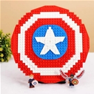 SY1454 Khiên Đội Trưởng Mỹ :MADE IN CHINA
+ Hãng SX : Sembo Blocks
+ Chất liệu : Nhựa abs an toàn
+ SP gồm 405 miếng ráp kèm Hướng Dẫn