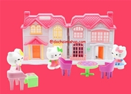 Ngôi Nhà Mini Mèo Kitty 02:MADE IN CHINA

+ Hãng sx : ĐCN

+ Chất liệu : Nhựa abs an toàn

+ SP gồm 1 nhà mini + phụ kiện + mô hình Kitty

