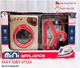 Bộ Máy Giặt Sử Dụng Pin Và Giỏ Móc 6712A:Đặt hàng nhanh nhất tại đây https://shp.ee/iniyceh
MADE IN CHINA
+ Chất liệu : Nhựa abs an toàn
+ Sp có sử dụng pin
+ Sp full phụ kiện như ảnh