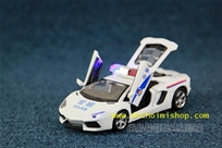 HẾT-Mô Hình Xe Lamborghini Aventador Police :+ Chất liệu : Hợp kim + nhựa 

+ Xe có 1 màu - No box

+ Xe có đèn & âm thanh sinh động - kéo đẩy trớn






















