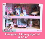 2In1 Phòng Ngủ + Phòng Tắm Thỏ:MADE IN CHINA

+ Hãng Sx : ĐCN

+ Chất liệu : nhựa abs an toàn

+ SP gồm 1 nhà tắm + 1 phòng ngủ - ảnh thật do shop chụp