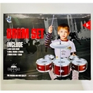 Bộ Trống Desk Top Drums 9008C-1:- Made in China
- Sp gồm 1 Trống Bass lớn - 4 Trống Drum Nhỏ - 2 thanh đánh trống - 1 xèng - 1 đạp chân - 1 ghế nhỏ nhẹ
- SP dành cho pé dưới 7 tuổi