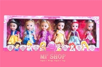 Set 6 Búp Bê Chibi Công Chúa:MADE IN CHINA 
+ Hãng SX : ĐCN
+ Chất liệu : Nhựa abs an toàn
+ Ảnh thật shop chụp , sp gồm 6 búp bê chibi nhỏ xinh