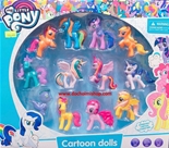Set 12 Mô Hình LITTLE PONY :MADE IN CHINA
Hãng SX : ĐCN
Chất liệu : Nhựa PVC ( an toàn , ko quá cứng , cầm nặng tay )
Sp bán theo set / Không bán lẻ
Ảnh thật sp ( màu sắc chỉ chênh lêch 5-10% do ánh sáng thôi ạ )
1 set gồm 12 mô hình Pony cực xinh 
No box
Giá thành sp tương ứng với chất lượng sp