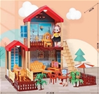 Mô Hình Ngôi Nhà 1 Tầng Búp Bê Sang Trọng:MADE IN CHINA
+ Hãng SX : ĐCN
+ Chất liệu : Nhựa abs an toàn
+ SP có nhiều phần , tháo ráo đơn giản , nhựa đẹp , hộp to sang chảnh , thích hợp tặng quà cho bé yêu của bạn
+ SP có đèn