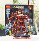 HẾT----Decool 7134 The Hulkbuster : Ultron Edition:MADE IN CHINA
Hãng SX : Decool
100% nhựa abs an toàn
Sp gồm 1.383 miếng ráp + hướng dẫn 
Inbox / Chat với shop trước khi đặt hàng để check hàng còn hay hết nhé