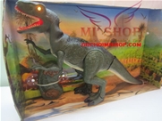 Bộ Khủng Long Điều Khiển :Xuất xứ : CHINA
Chất liệu : Nhựa
Dùng Pin , có điều khiển ( Đầu lắc lư / Chân đi tới lùi )
Chi tiết sắc sảo . Có âm thanh