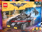 81906 Xe BATMAN:MADE IN CHINA
Hãng SX : NWS
Chất liệu 100% nhựa ABS an toàn
Sp gồm 295 miếng ráp + HD