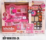 Bộ Bếp Mini Màu Hồng Cao 30Cm 818-2A:Đặt hàng nhanh nhất tại đây https://shp.ee/iniyceh
MADE IN CHINA
+ Chất liệu : Nhựa abs an toàn
+ Sp cao 30cm
+ Sp full phụ kiện như ảnh 
+ Size mini khá nhỏ thích hợp bé trên 3T