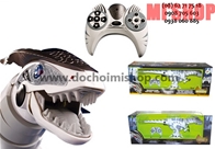 KHỦNG LONG ĐK TRẮNG LỚN:KHỦNG LONG ĐIỀU KHIỂN TỪ XA
1. Khủng long có thể di chuyển tới / lui , trái/phải , chạy , đầu (cổ ) xoay 360 độ (xem clip) , đuôi chuyển động , miệng cắn , có chế độ tự đi bộ .
